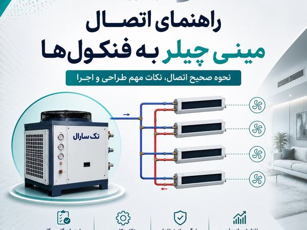 راهنمای اتصال مینی چیلر به فن کویل